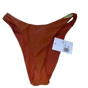 Forever 21 auburn swimsuit cheeky bottom